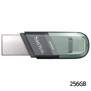 サンディスク SanDisk 並行輸入品2週間保証のみ サンディスク USBメモリ lightning&TYPE-A 256GB SDIX90N-256G-GN6NE USB3.0対応
