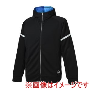 ゴーセン GOSEN ゴーセン W2500 ジップアップパーカー ブラック O