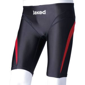 ジャケッド JAKED フットマーク 【Fina承認】 JAKED J‐ELASTICO ST ハーフスパッツ メンズ･ボーイズ 競泳用水着 ダークレッド 120 820041 FOOTMARK
