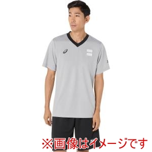 アシックス asics アシックス 2063A424 レフリーシャツ MID GREY M