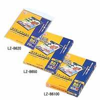 アイリスオーヤマ アイリスオーヤマ LZ-B6100 ラミネートフィルム B6 100枚入 厚さ100ミクロン